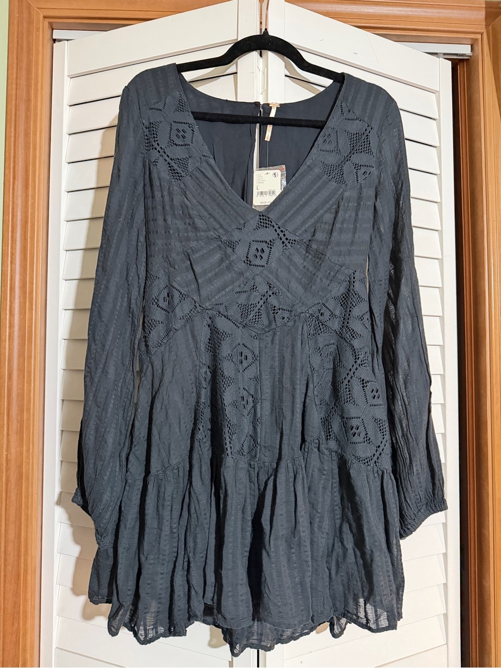 Free People Lace style Midi Dress